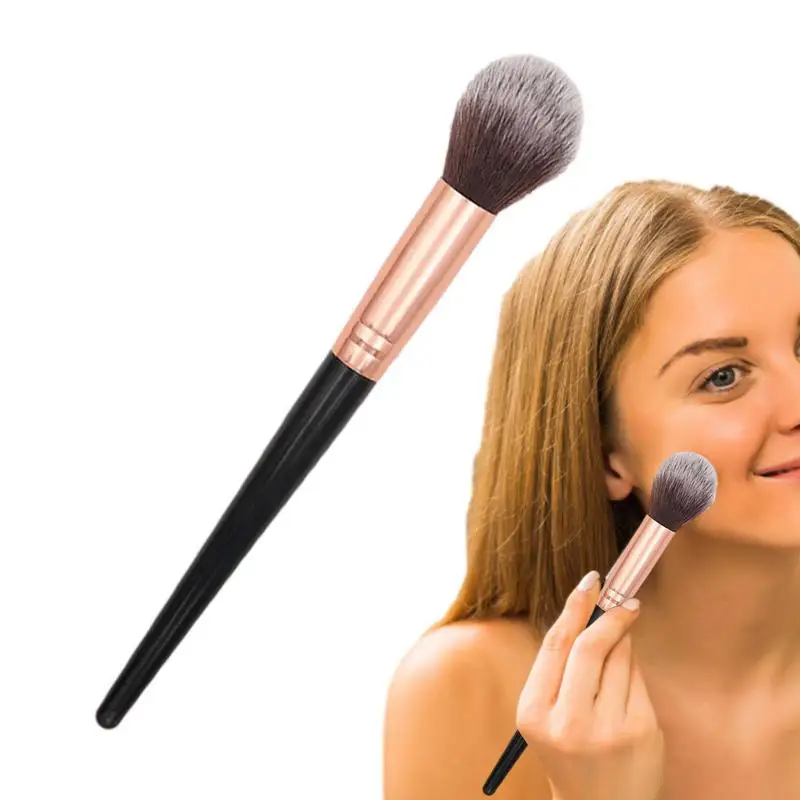 Blush Brush Makeup Thick Mouth Tube Cosmetic Accessories Soft Bristle No Shedding Face Highlighting Powder Cream Check Buffing