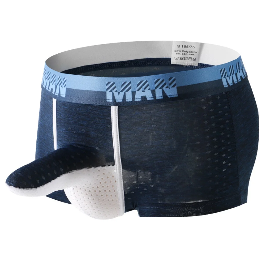 Men Elephant Trunk Breathable Underwear For Man Derwear Underpants Sexy Accessories Hot Panties Boxershorts Gay Trunks Calcinha