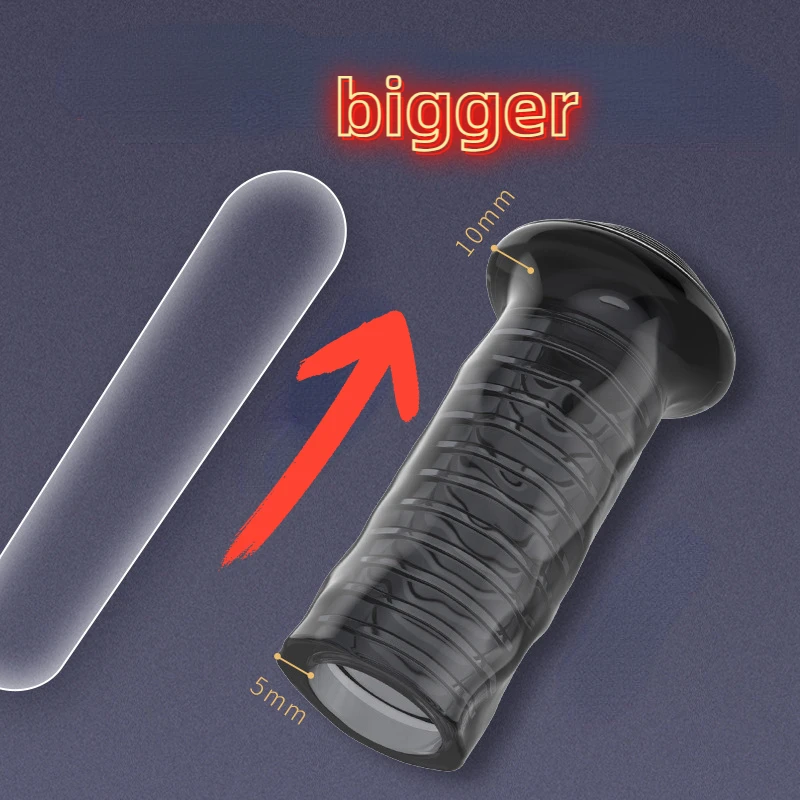 Men\'s Penis Sleeve Foreskin Correction Penis Enlargement Sleeve Cock Cage Sex Toys for Men Penis Extender Delay Ejaculation