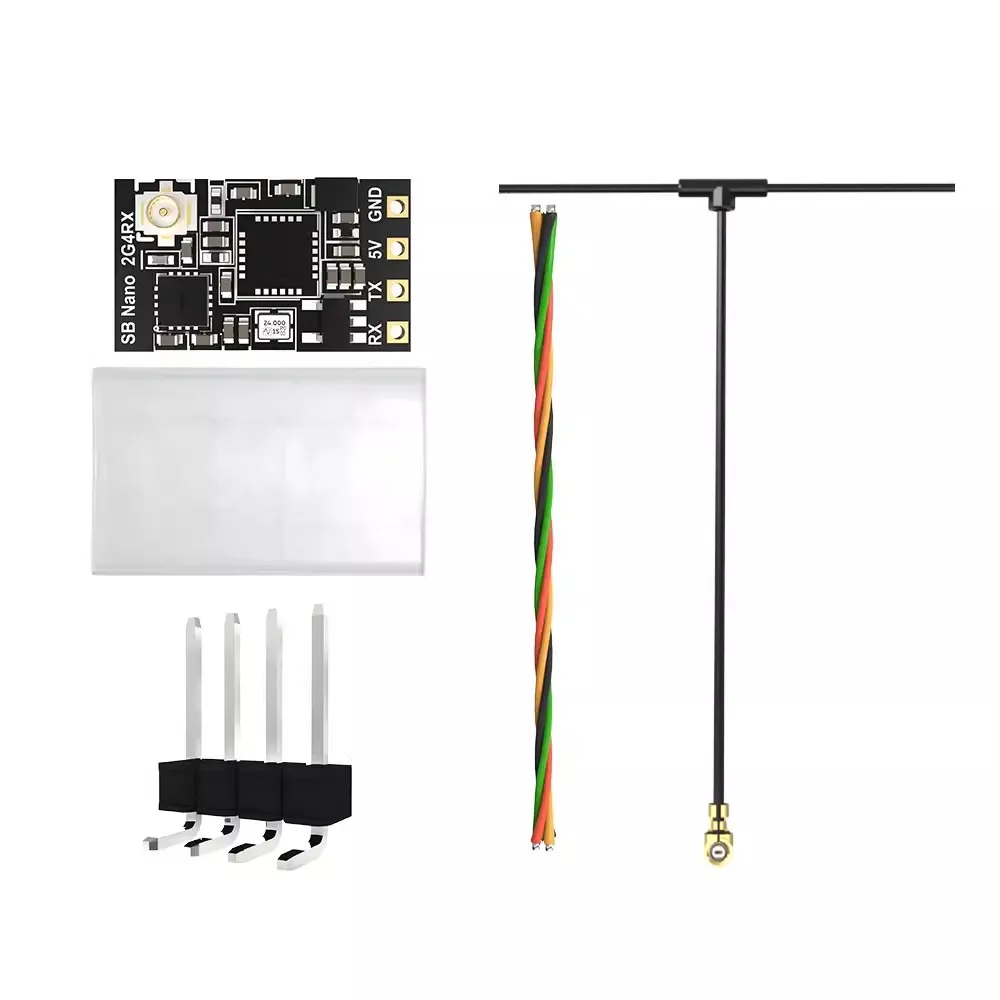 1 récepteur SpeedyBee Nano 2.4G ExpressLRS ELRS pour drones FPV Freestyle longue portée, pièces DIY
