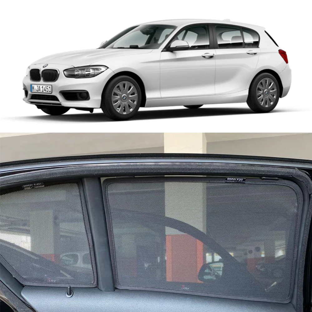 

For BMW 1 Series F20 2011-2019 125d 120d Car Rear Side Baby Window SunShade Shield Front Back Windshield Curtain Sun shade Visor