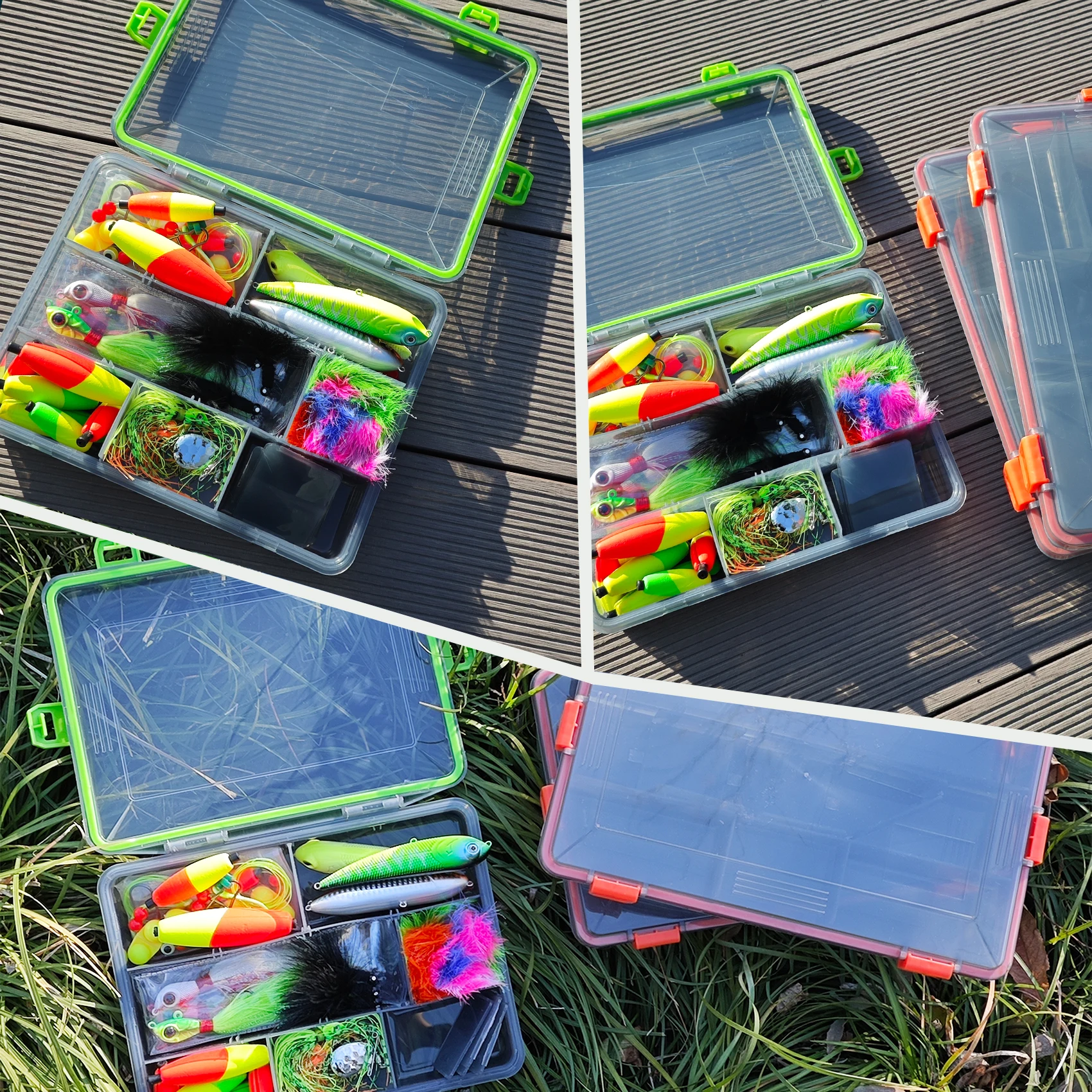 Caja de Aparejos Aventik Impermeable con Divisores Extraíbles - imagen 5