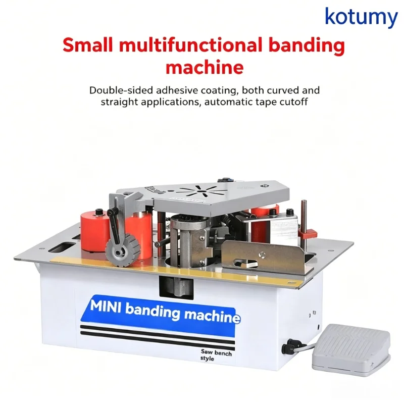 Woodworking Bandsaw - KOTUMY 220V Portable Edge Banding Machine