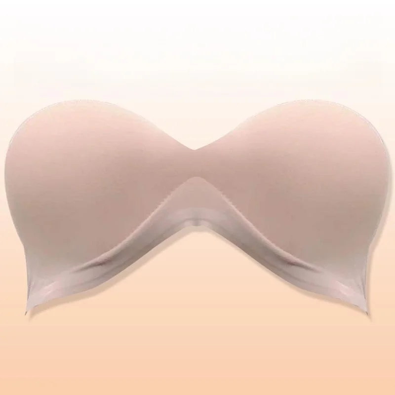 Push Up Bra For Women Sexy Invisible Externally Expandable Bralette Padded Gathered Female Lingerie Thickened Chest Pads Bra