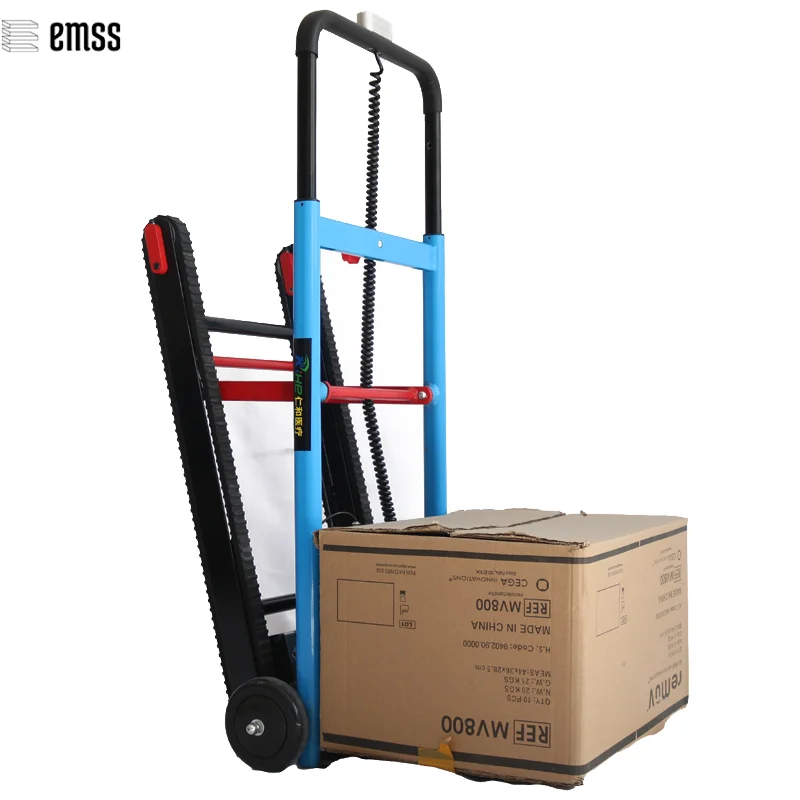 EMSS 80kg Load Hand Carts Stair Climbing Dolly Stair Cart