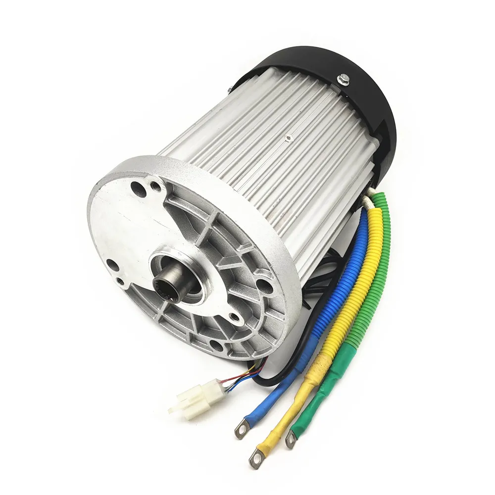 

BM1412HQF 1000W 1200W DC 60V / 72v Brushless Motor Without Differential GearBox , BLDC