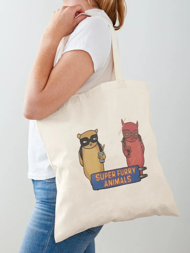 super furry animals , radiator Tote Bag ecological bags shoping bag