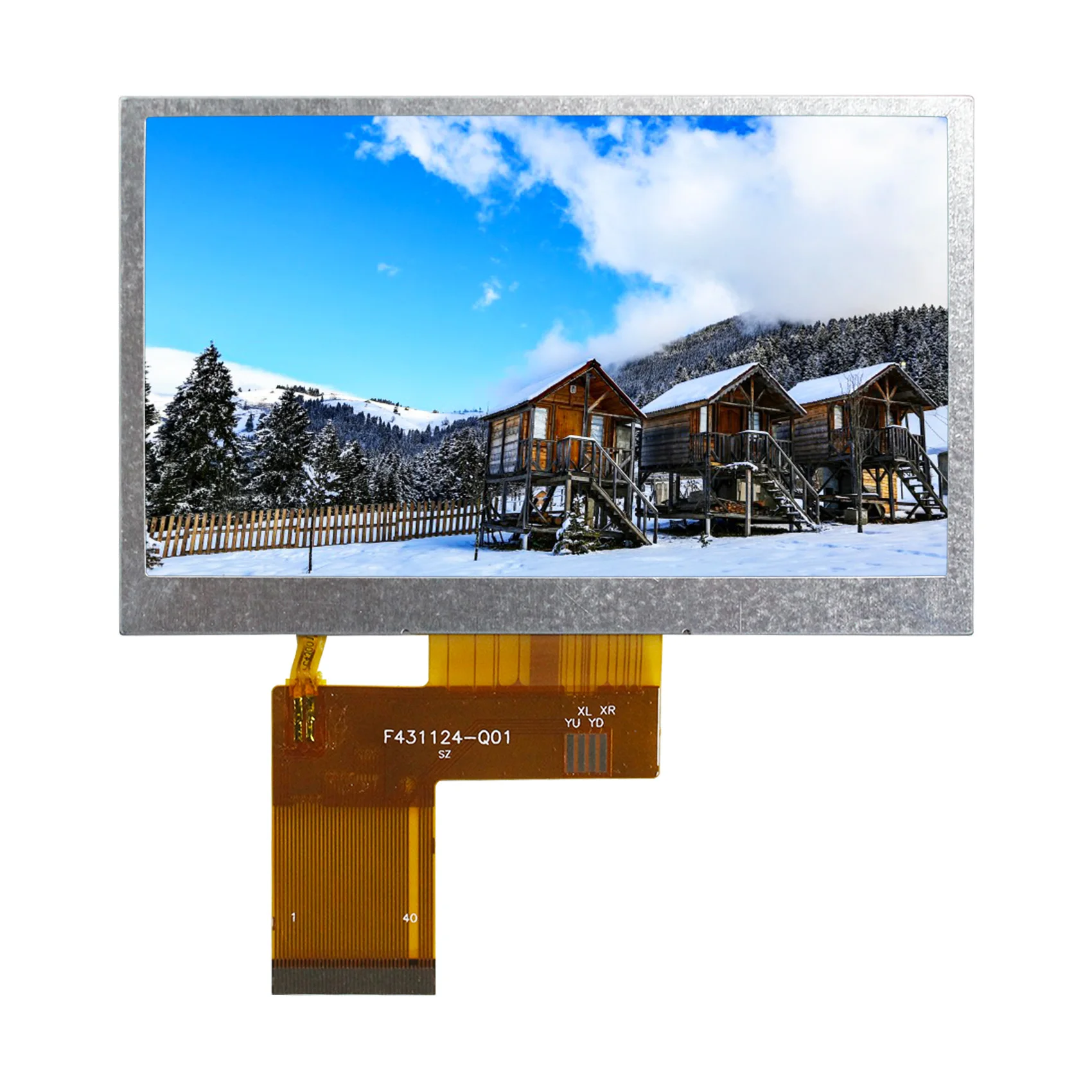 

4.3" TFT LCD Screen 480x272 Compatible With HSD043I9W1 40Pin LCD Display