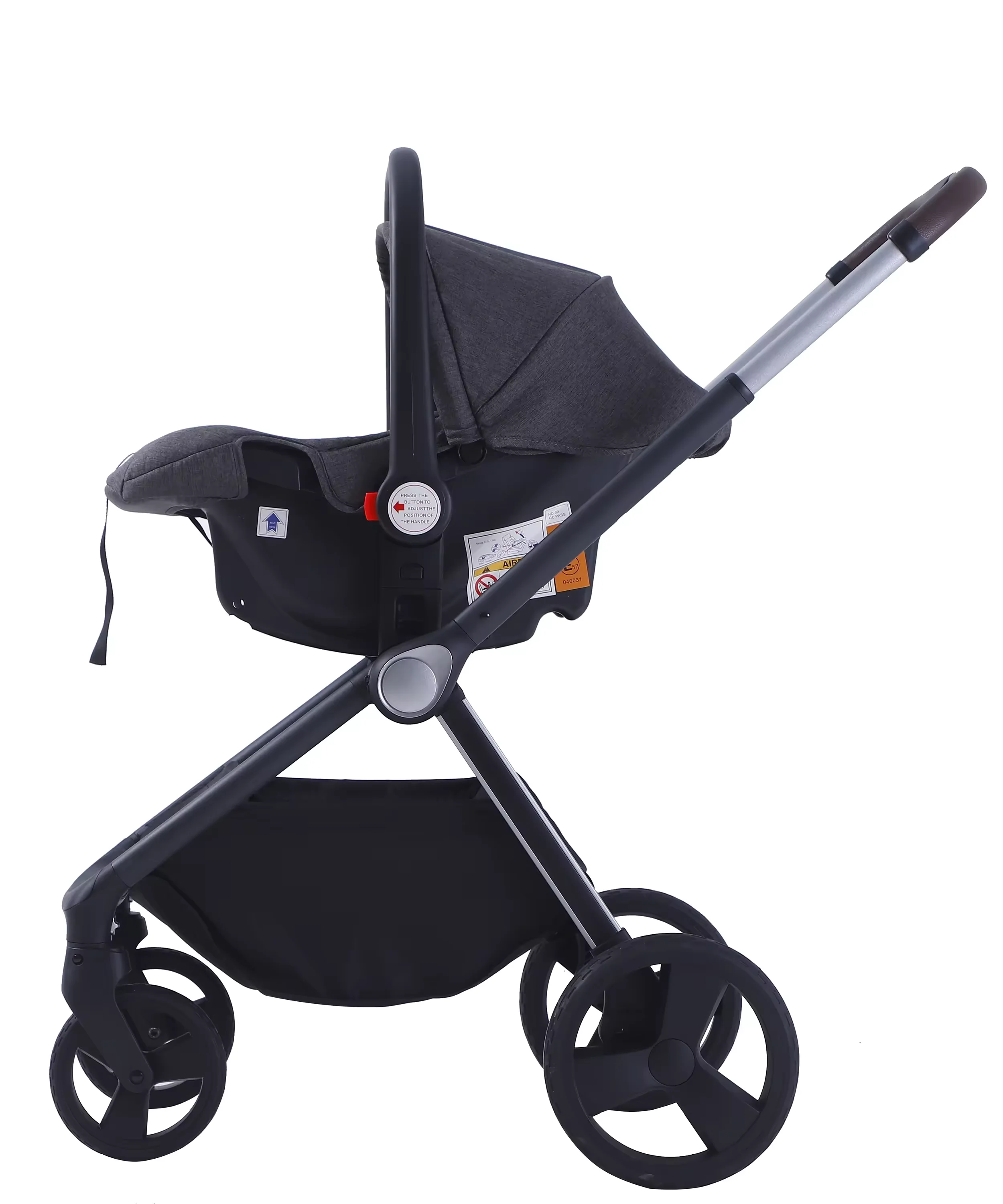 

4 in 1 Best Seller Baby Stroller Converts to Car Seat with Safety Basket & Seat Cradle High Visibility Product Category