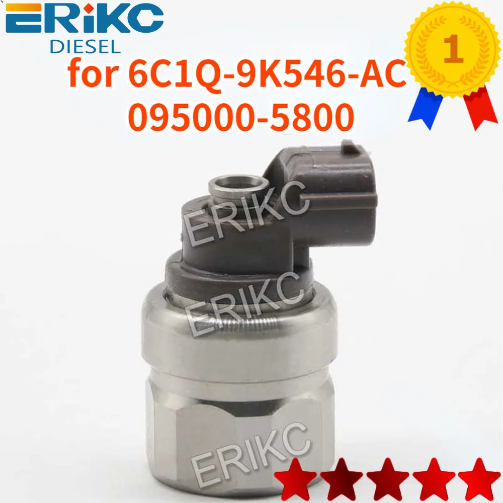 

095000-5800 6C1Q-9K546-AC Fuel Injection Solenoid Valve E1022028 Diesel Injector Electromagnetic Valve for DENSO