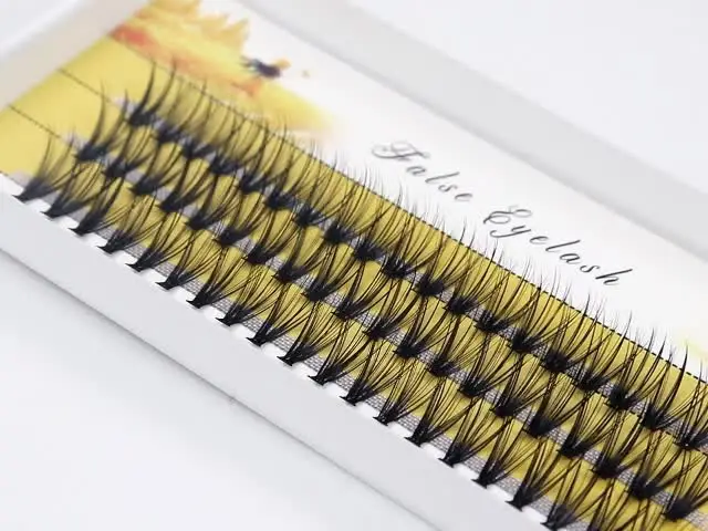 20D/30D Mink Eyelashes 1 Box/60 Bundles Natural Eyelash Extension 3D Russia Individual Eyelash Cluster Makeup Tools Lashes Cilia