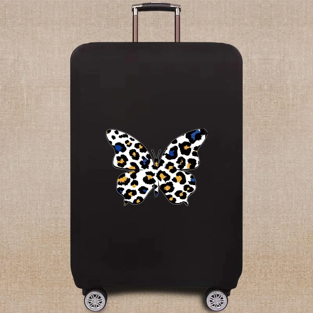 Luggage Cover Suitcase Dust Luggage Protective Cover for 18-32 Inch Wild Pattern Series Trolley Case Elastic Dust Cover