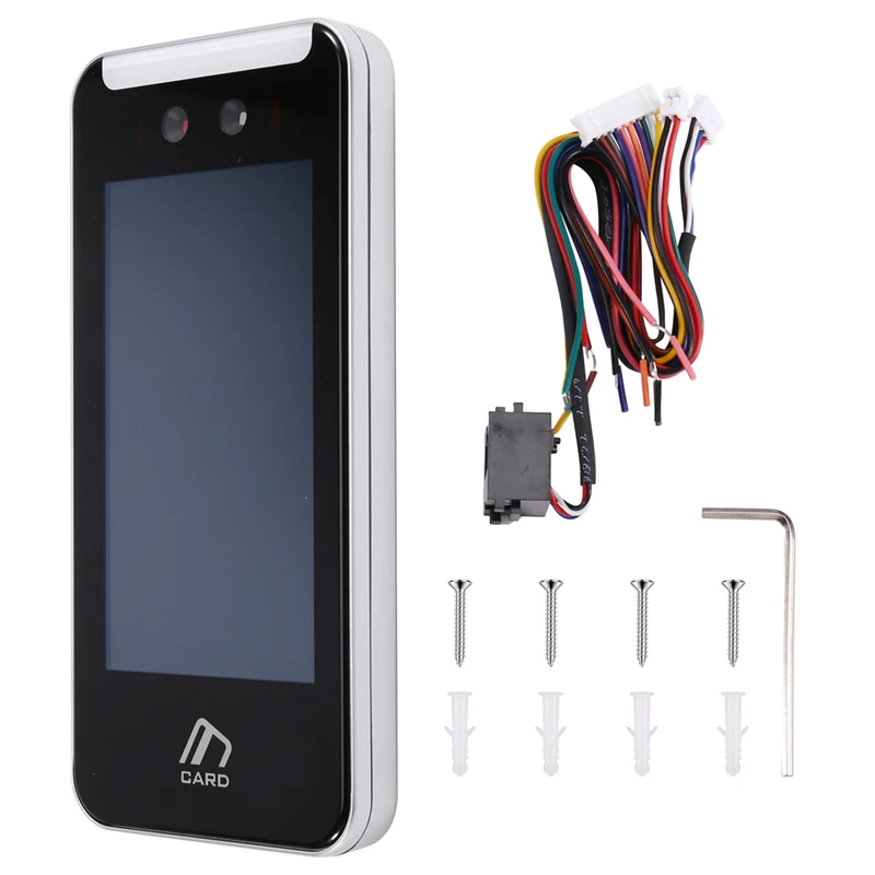 5 Inch Touch Screen Server IP WIFI Face Recognition Access Control Face Time Attendance Machine-A69M