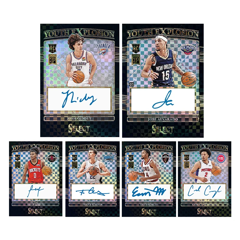 

Panini Basketball Star Card Diy Homemade Josh Giddey Jose Alvarado Jalen Green Mobley Collection Card Toys Gift