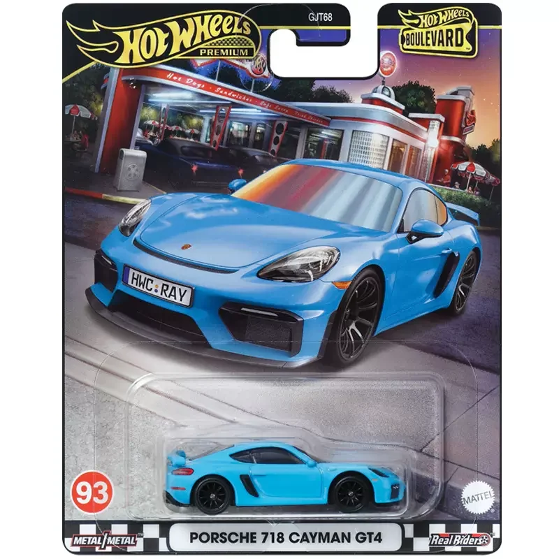 Premium Car Boulevard Toys for Boys 1/64 Diecast Original Hot Wheels  Ford Anglia  Porsche 935 Honda Accord Toyota Celica Nissan