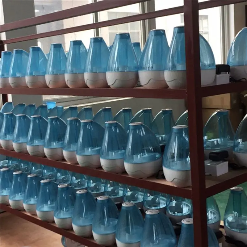 

(A61K) Ультразвуковой увлажнитель воздуха с холодным туманом для спальни и комнатных растений - работает до 25 часов, бесшумный, с вилкой стандарта ЕС