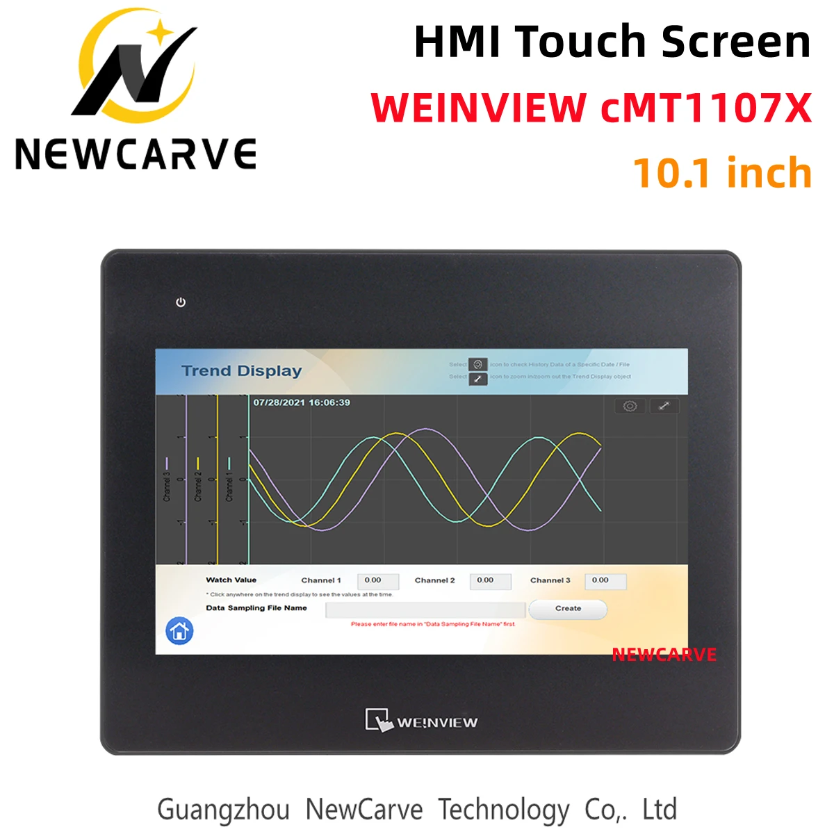 WEINVIEW CMT1107X HMI Touch Screen 10.1 Inch With Wifi Touch Panel Hine Interface Display Replace MT8103iE