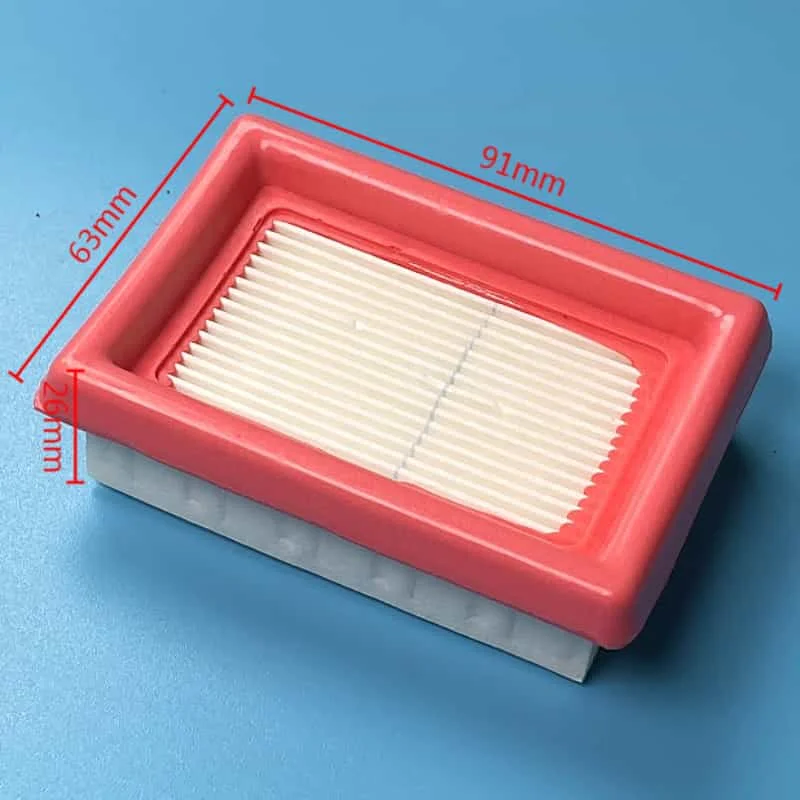 2Pcs Air Filter 61120018 61170018R For Efco DSH500T DSH5000BP Oleo‑Mac BCH500 Trimmer Spare Repair Part