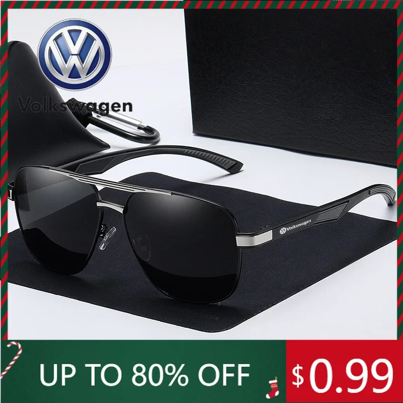 

For VW Volkswagen Jetta MK5 Golf Classic Men's Polarized Sunglasses Metal Driving Male Light Sun Glasses for VW Volkswagen Golf