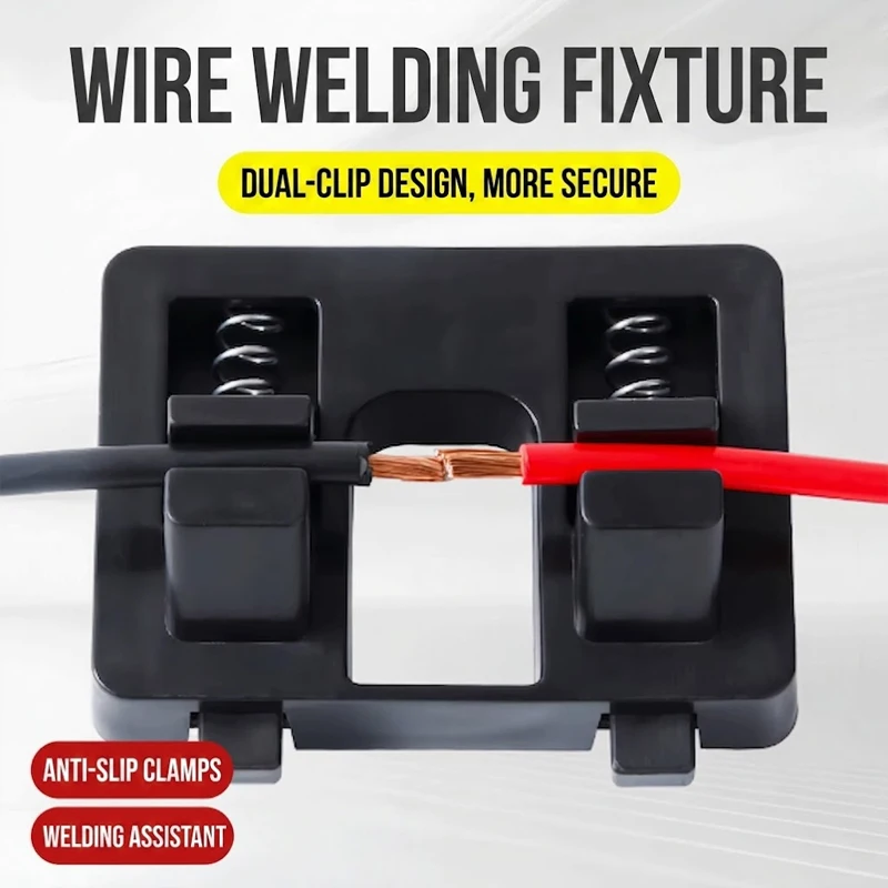 Durable Wire Fixing Tool for Soldering Applications Precision Spring Clamp Holder for Stable Cable Connection Projects view 3