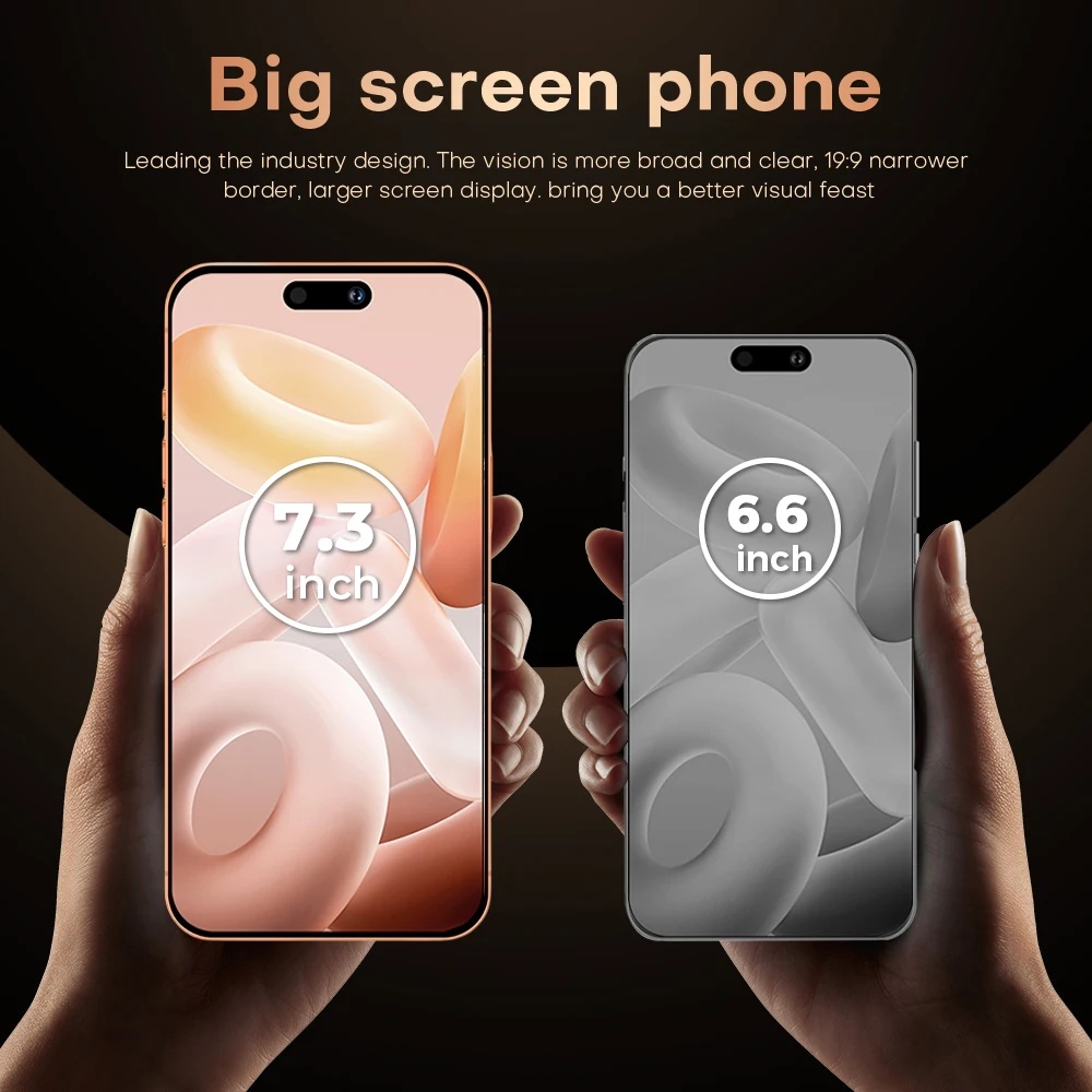 2025 nouveau i17 Pro max Original Intelligent 5G double carte double veille Android15 Version mondiale 8000mAh batterie chaude