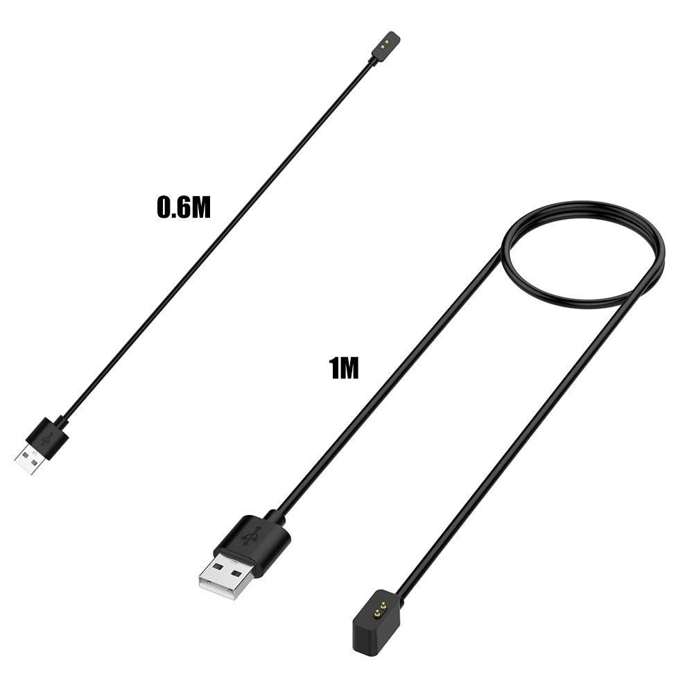 Caricatore magnetico per orologio intelligente Protezione multipla Cavo di ricarica USB a 2 pin anti-interferenza per Redmi Watch 3 Lite /Active/Band 2