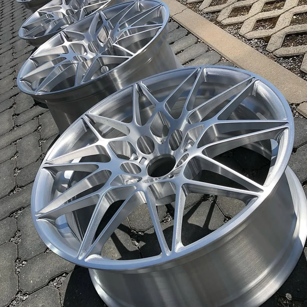 For Forged Wheels Deep Dish Custom Durable 20 22 24 26 25mm 5x114.3 5x112 5x110 5x120 Multi-spoke Lightweight for Mercedes
