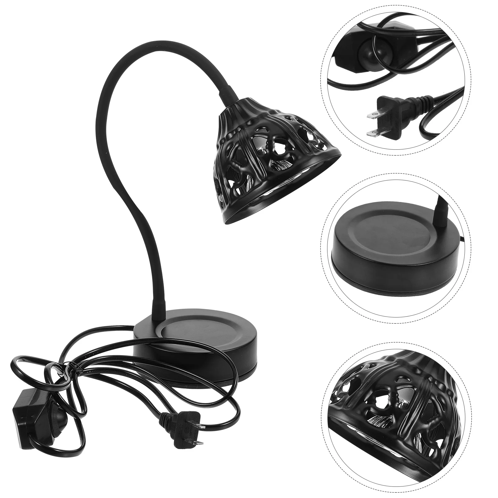 

Electric Warmer Lamp For Jar Candles Bedroom Living Room Wax Melts Heat Night Light Flameless Scented (Us Plug)