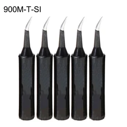 5Pcs Lead Free Soldering Iron Tip 900M-T SI I B/K 2.4D 1C Welding Tips Head For Saike 900M 936 933 376 Soldering Station