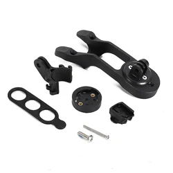 Durable and Sturdy Road Bike Bicycle Handlebar Computer Mount for Canyon H11/H36 Garmin Aeroad Black Color ABS Material