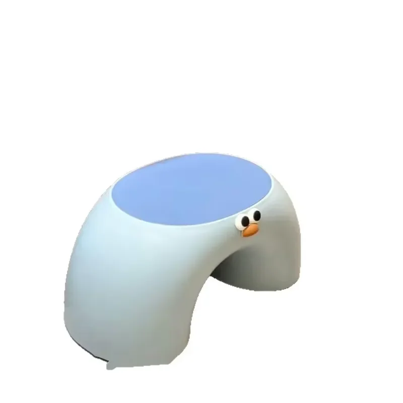 Cute Modern Minimalist Eco Friendly Childrens Footstool for Bedroom School Apartment