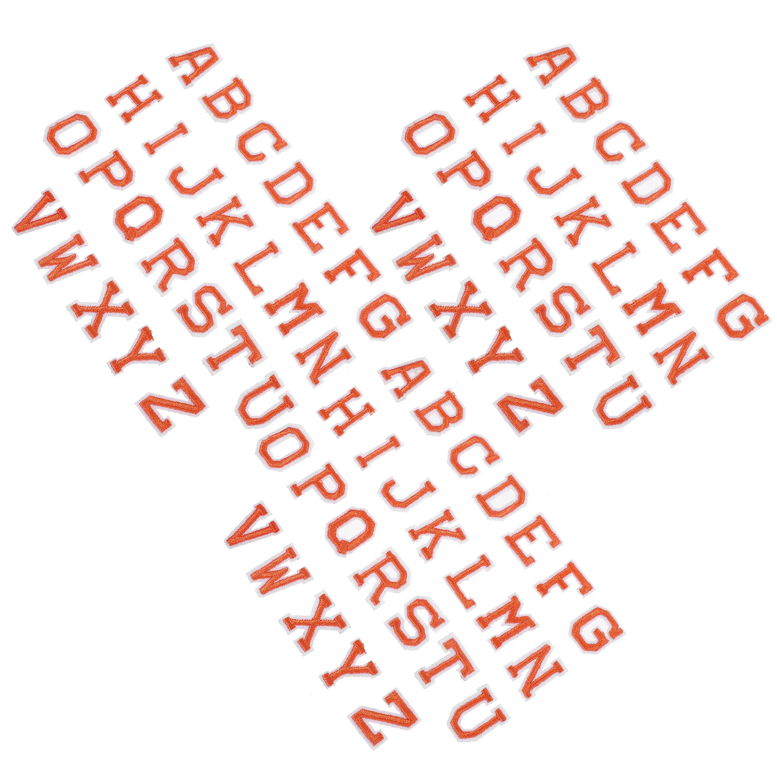 

3 set Felt Letter Alphabet A- Educational Letters Vivid Colors 3D Thickness For Clothing Jackets Hats Bags Sew On Iron On