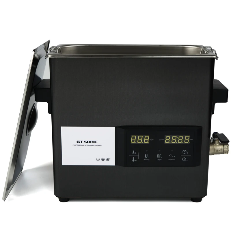 5 pcs digital heatable ultrasonic cleaner 6 liter laboratory instruments with timer