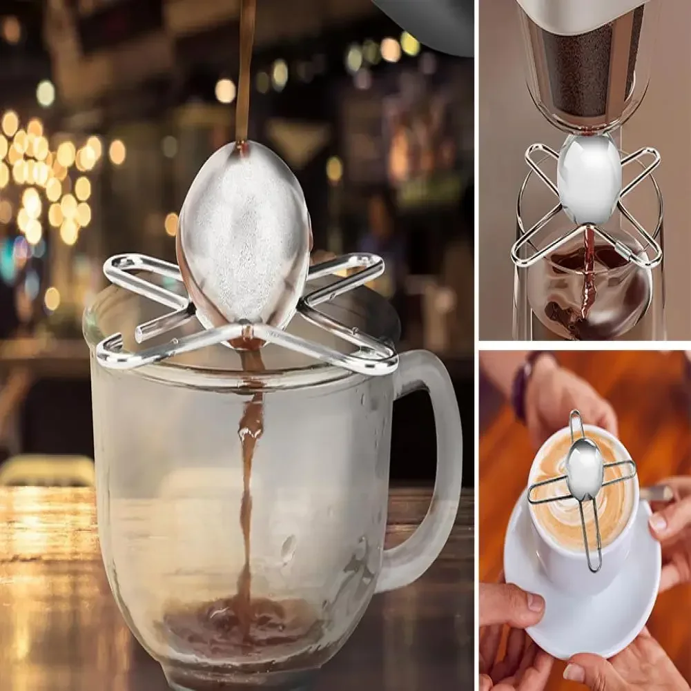 Frozen Ball for Espresso Coffee Reusable Cooling Coffee Tool Stainless Steel Ice Balls Cooling Coffee Flavor Enhancer Gadgets