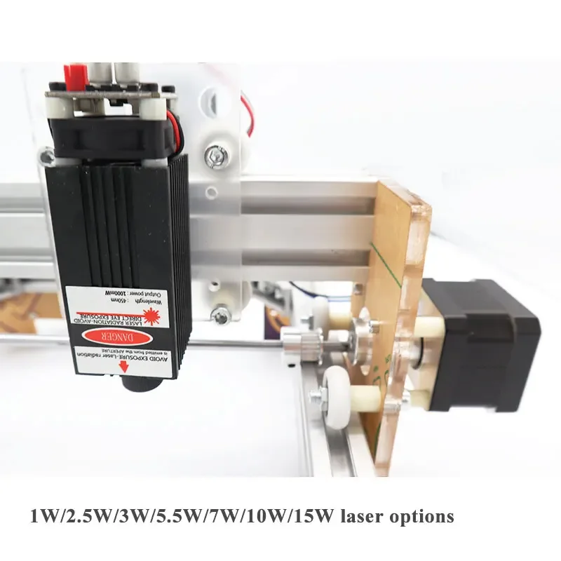 Nowy 500*400mm GRBL 1.1f grawer laserowy CNC 40W maszyna do grawerowania drewna 12V 5A 2-osiowe cięcie laserowe drukowanie wytrawiane cauteria