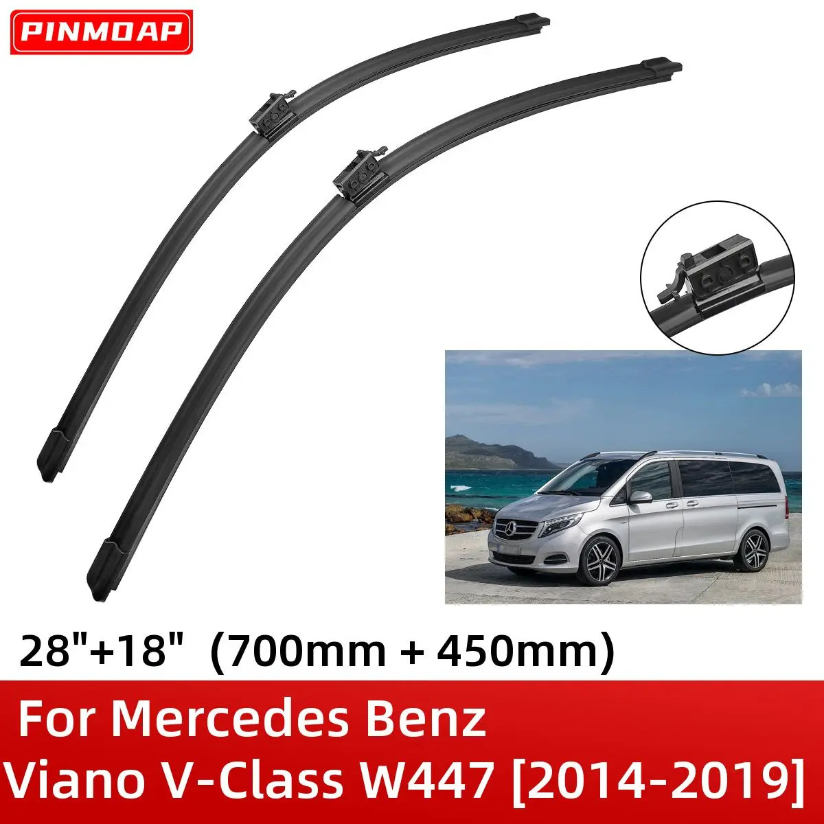 For Mercedes Benz Vito Viano V-Class W447 2014-2019 28