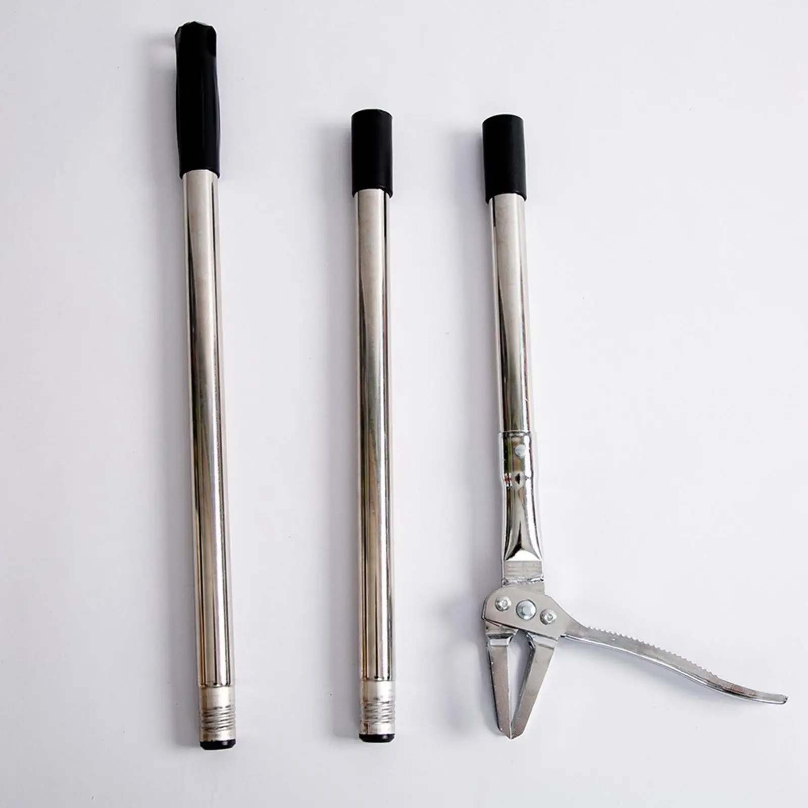 أداة يدوية من الفولاذ المقاوم للصدأ شديدة التحمل من Garden er Puller لمنتقي العشب والبستنة والفناء والكراب #2