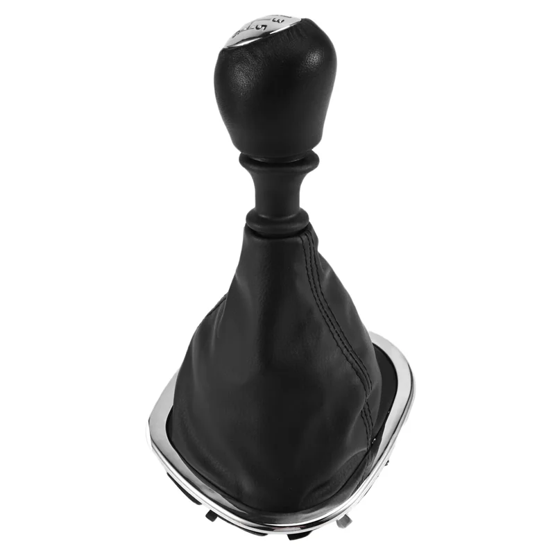 

A02Q-For Renault Trafic Opel Vivaro Fiat Talento 6-Speed Gear Shift Knob With Dust Cover Car Component