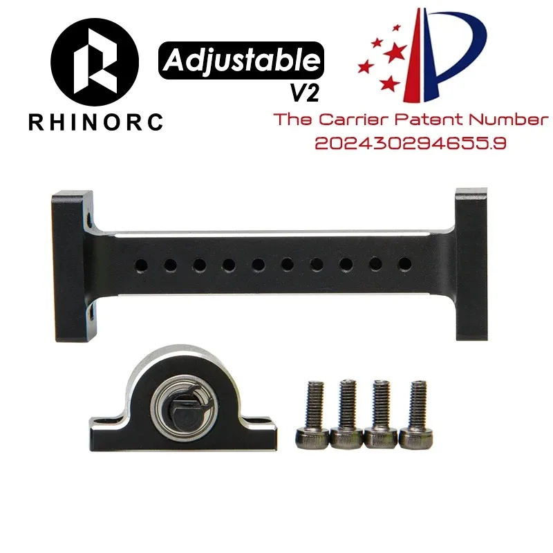 Rhinocrawler RC Crawler Holder Bridge Hanger Beam dla 1/10 Axial SCX10 Trucks Bridge Device Upgrade Parts