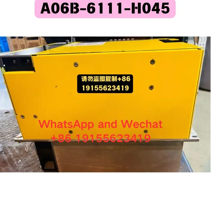 Used OEM disassembled parts A06B-6111-H045 Driver Functional test OK