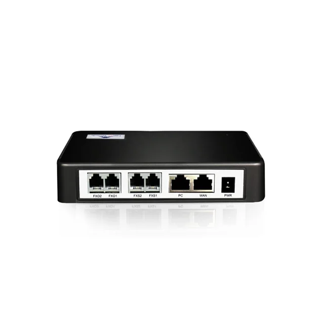 2/4 Ports FXS VoIP Analog Gateway HX4G VoIP Gateway Analog Phones & Fax Machines & Legacy PBX