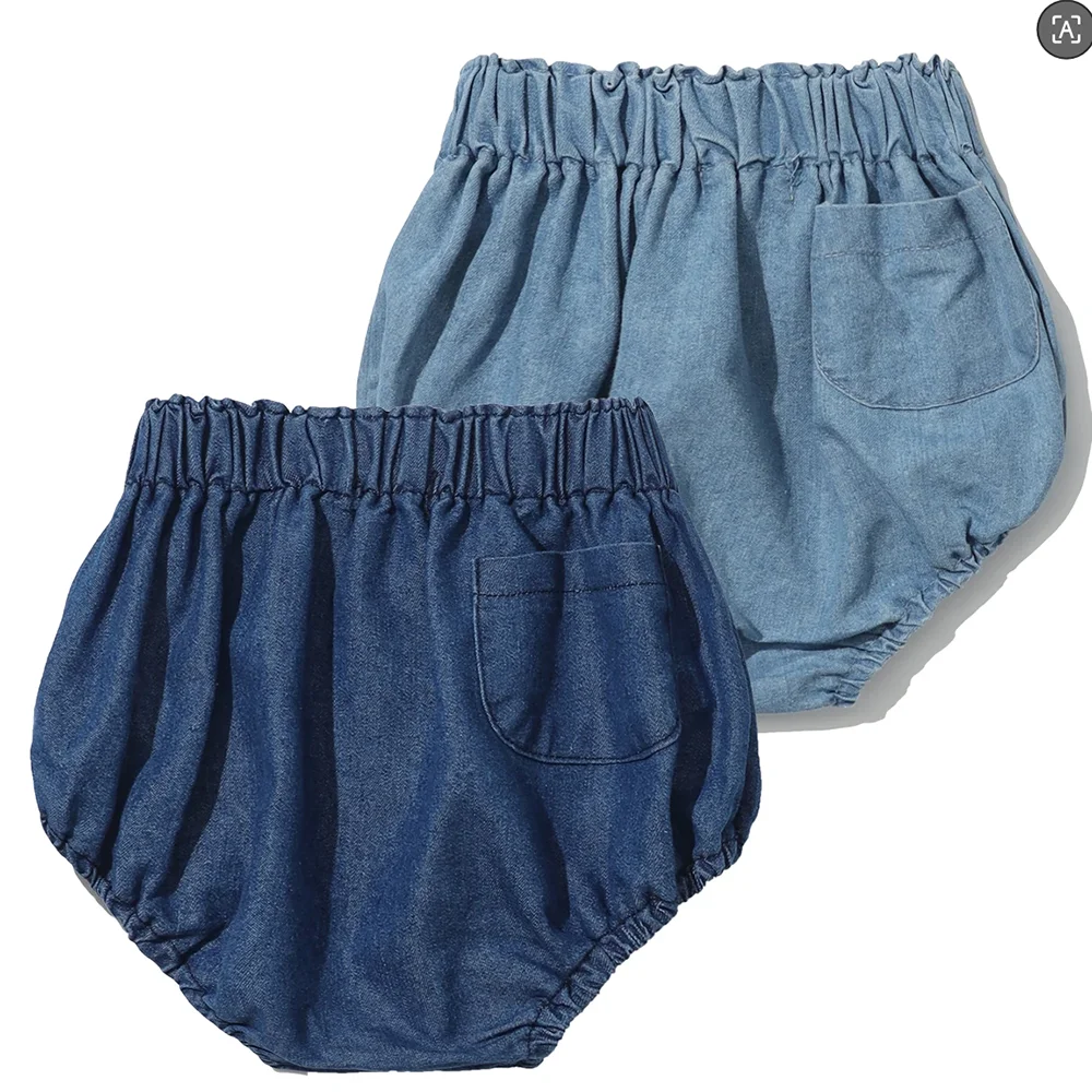 Sommer-Shorts für Babys und Kleinkinder, Lässige Jeans-Shorts mit Taschen-Design für Mädchen und Jungen, Kinderbekleidung 0-24 Monate – Detail 17