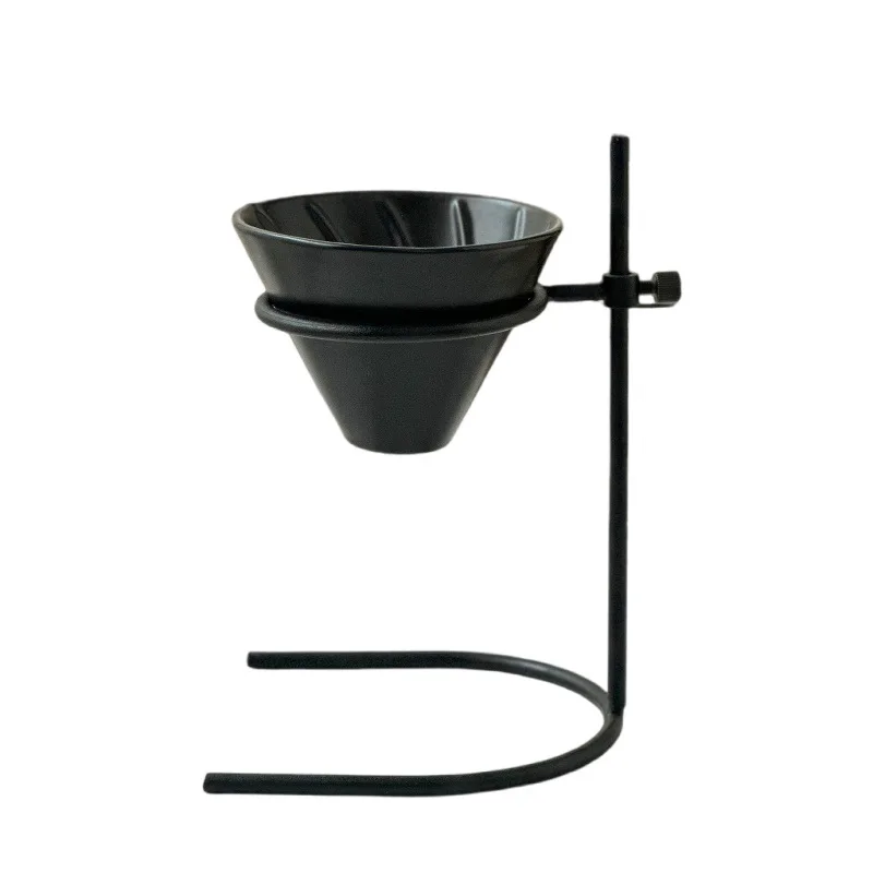 Hot Adjustable Drip Filter Cup Holder，Coffee Hand Cup Holder, Ceramic Filter Cup, Coffee Hand Cup Set, Household Coffee Utensil