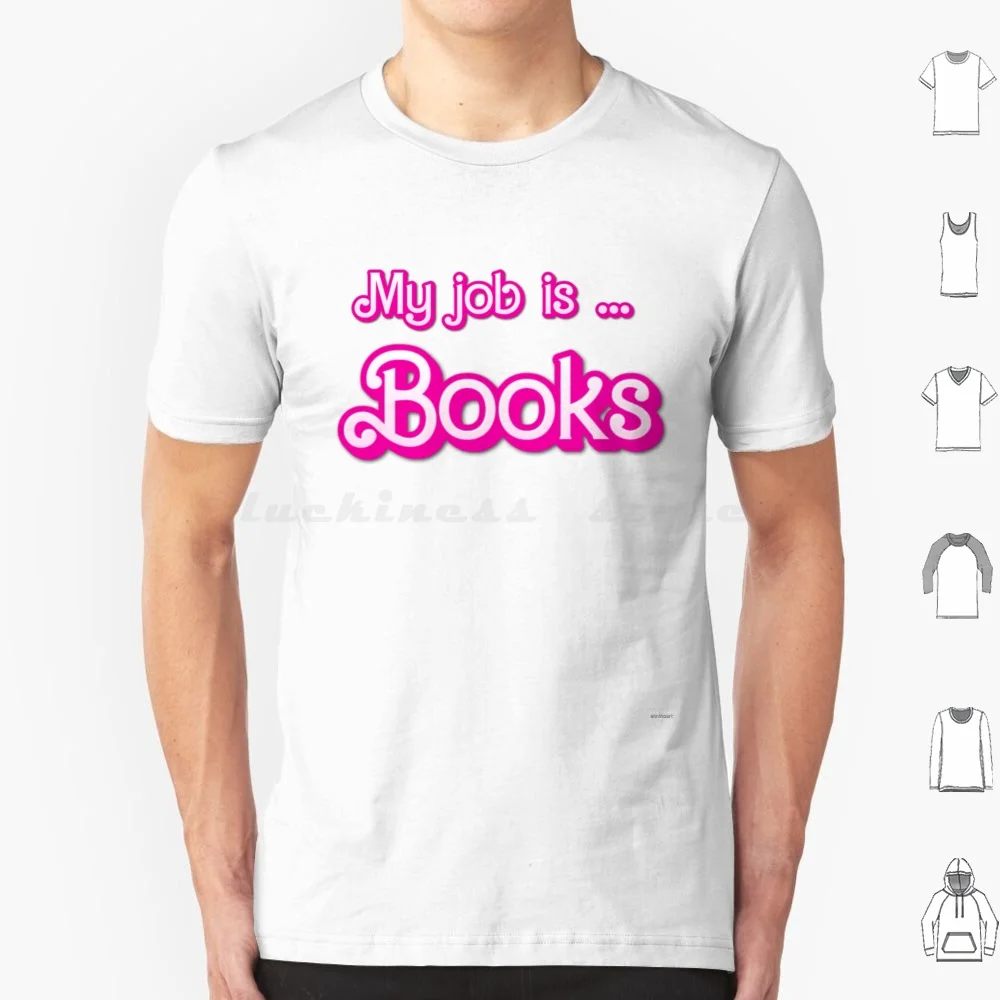

Футболка «Моя работа — книги», 6xl, хлопковая крутая футболка, книги, библиотекарь, библиотека, чтение, литература, библиотекарий, работа, чтение книг, чтение