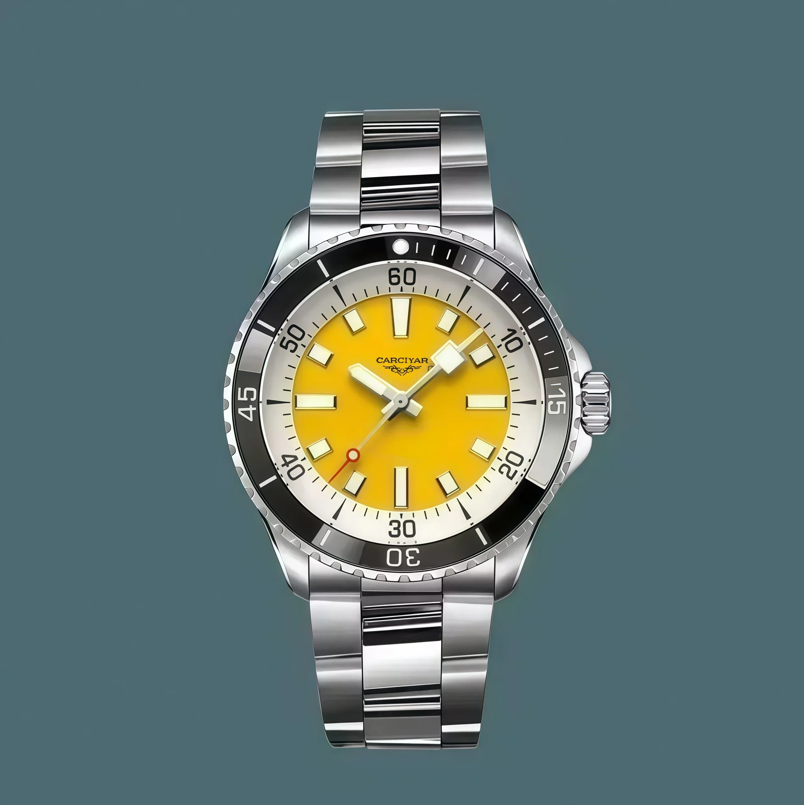 A188 Store 46MM Unisex Sports Mechanical Watch, 904L Stainless Steel, World Time, Full-Featured