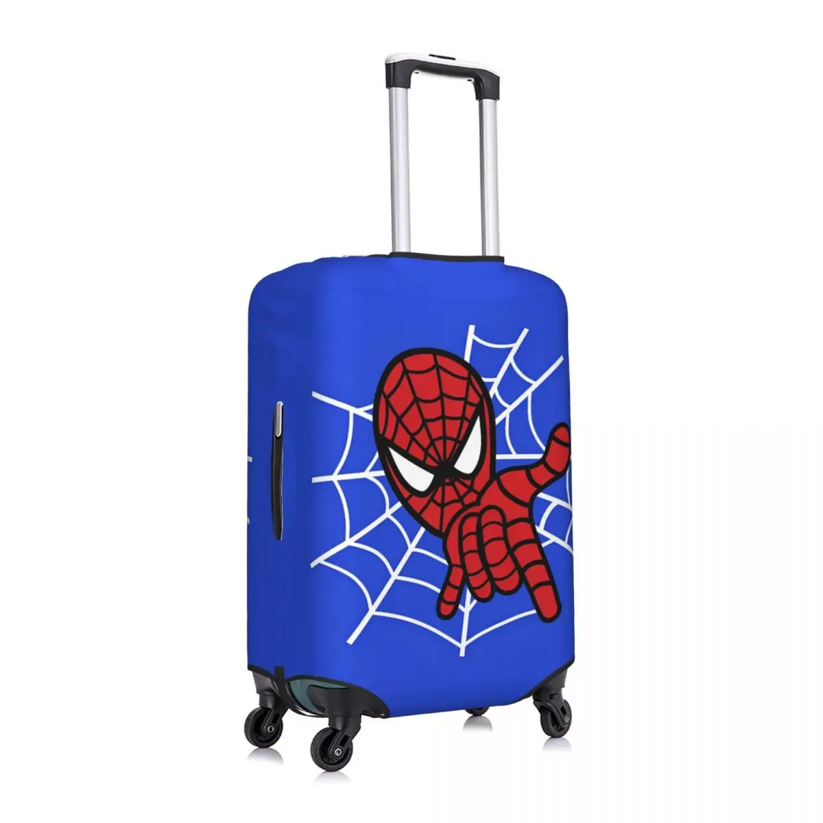 Spider Man Web Jump Suitcase Cover Practical Travel Protection Luggage Accesories Vacation