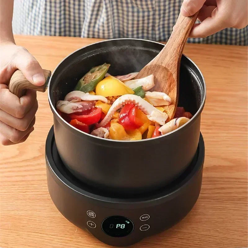 Dormitory pot new split student multifunctional small porridge cooking noodles non-stick electric cooking pot