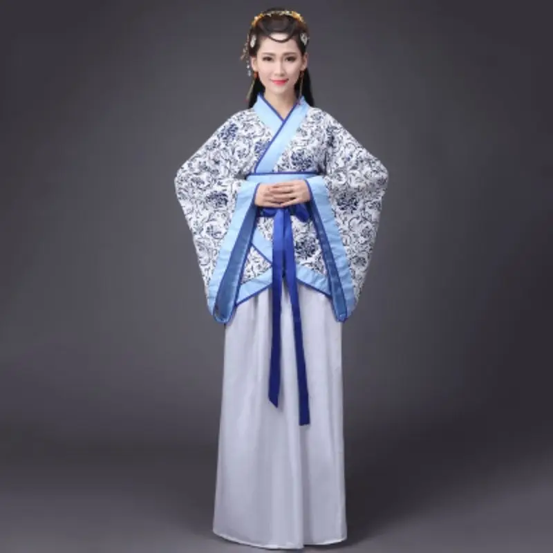 New Arrival Women Hanfu Traditional Dress Hanbok Chinese Tang Dynasty Performance Cosplay Costume Clothing Vestidos Chinos