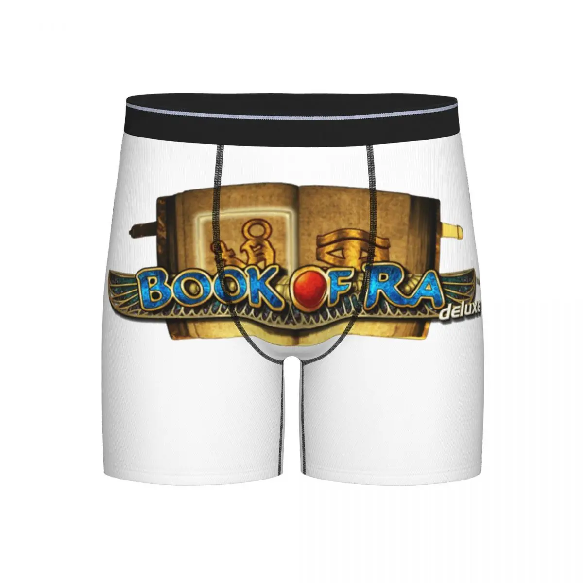 

Long Boxer Underpants Shorts Book Of Ra Panties Male Ventilate Underwear for Homme Man Boyfriend Gifts