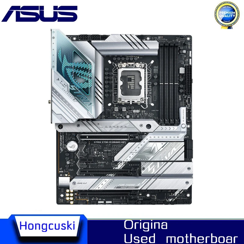 Used Z790 For Asus STRIX Z790-A GAMING WIFI D5 Original Desktop For Intel Z790 Motherboard LGA 1700 Support 13900KF 12700K